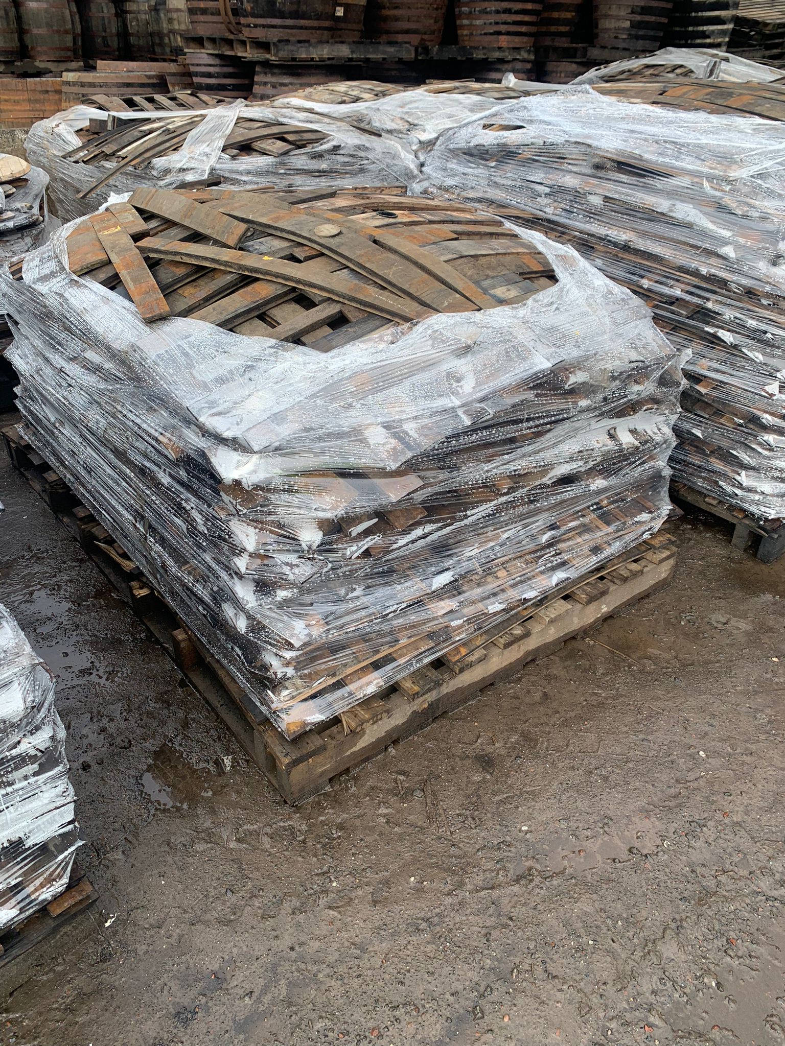 Pallet of Staves
